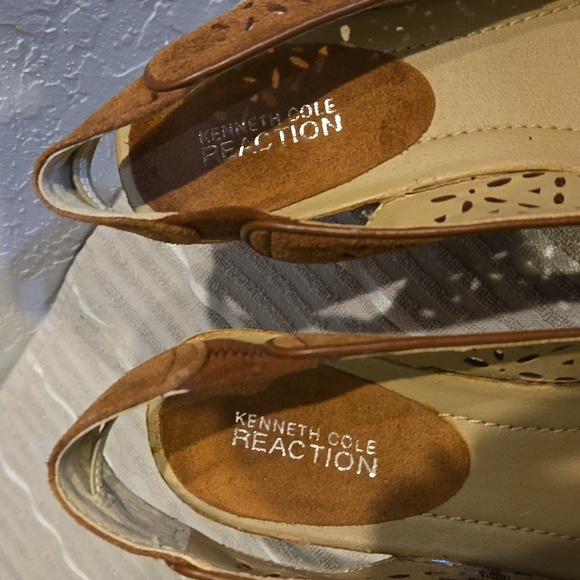 Kenneth Cole Reaction. Size 9. Brown heels - Picture 6 of 13